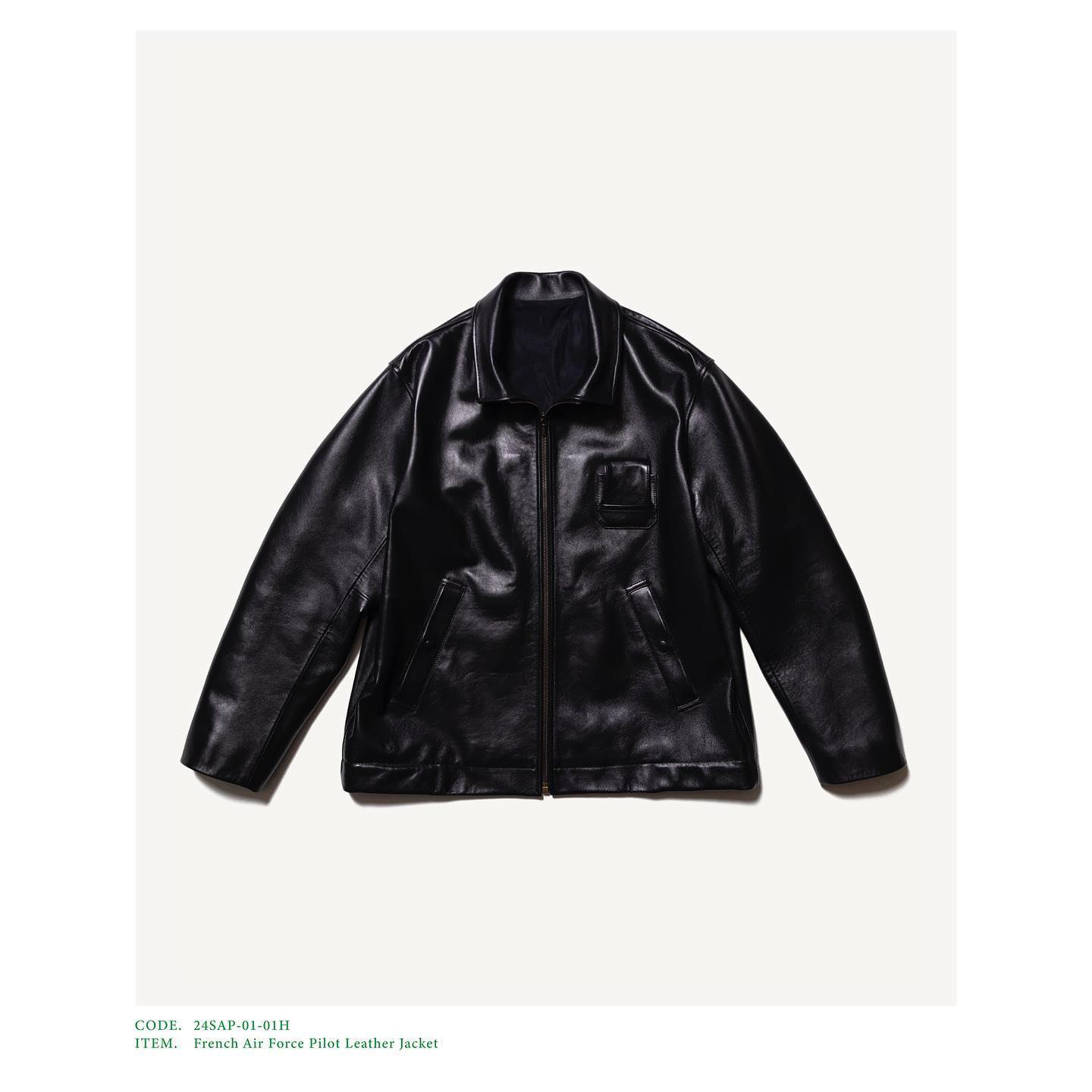 A.PRESSE Leather Sports Jacket 23SS - ジャケット・アウター