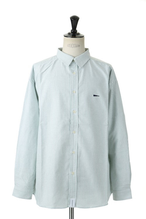 Descendant 22SS KENNEDY'S OXFORD STRIPE LS SHIRT STANDARD