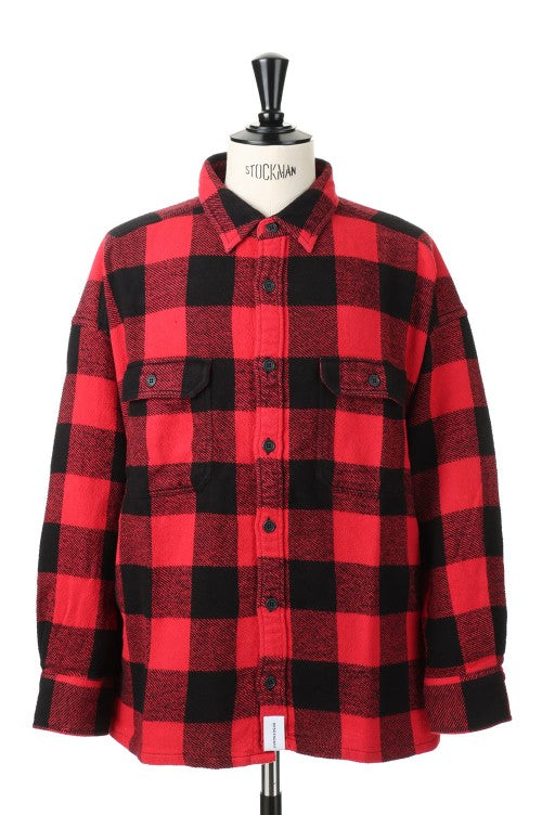 Descendant 19AW VANING CHECK LS SHIRT