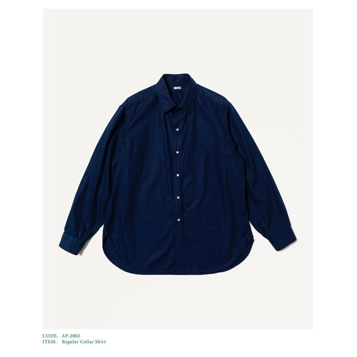 A.PRESSE 24SS Regular Collar Shirt – Vintage Concept Store