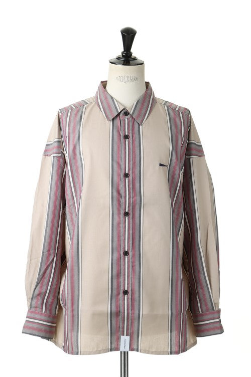 Descendant 22SS CHIEF MULTI STRIPE LS SHIRT FULL