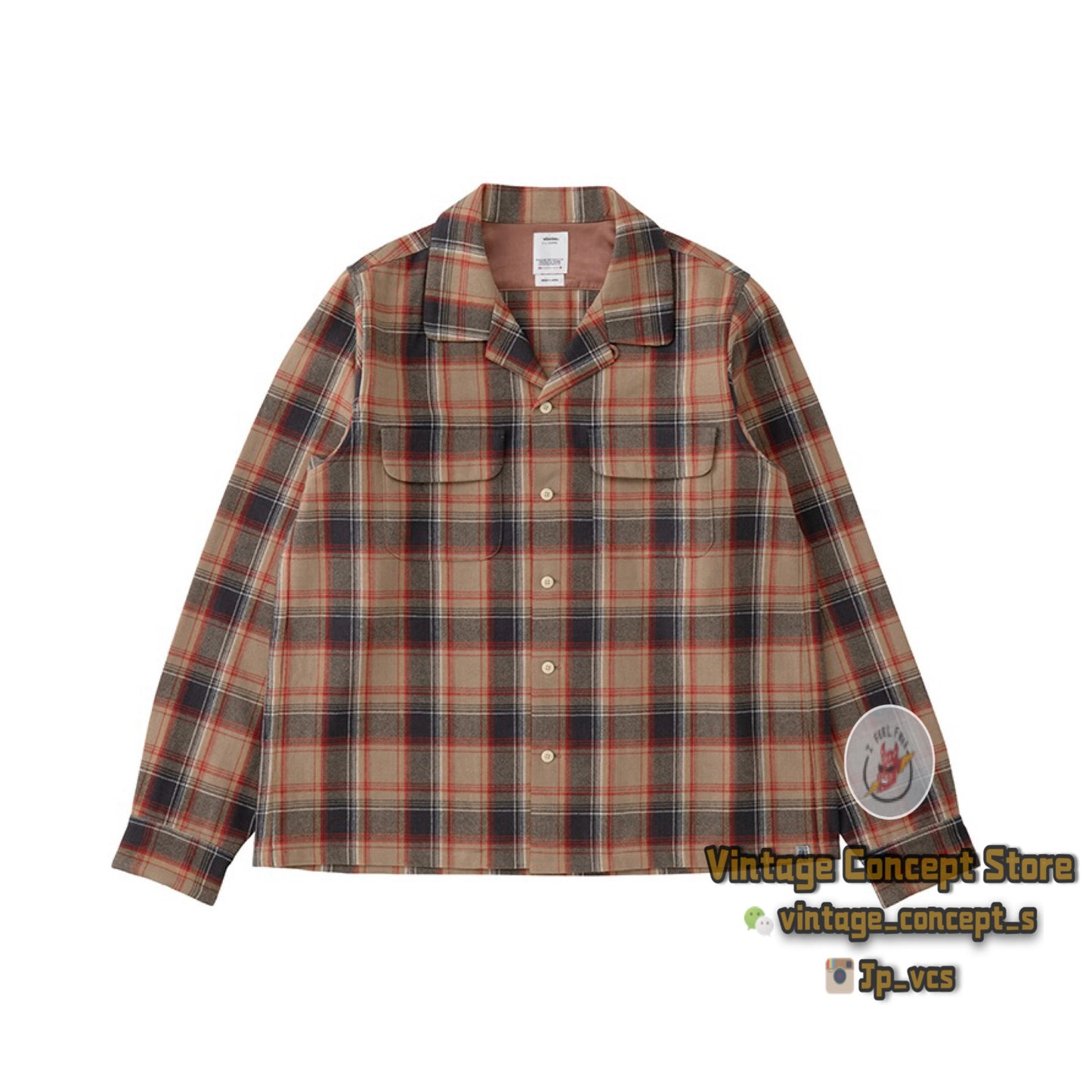 visvim 22AW BOOMER SHIRT CHECK L/S – Vintage Concept Store